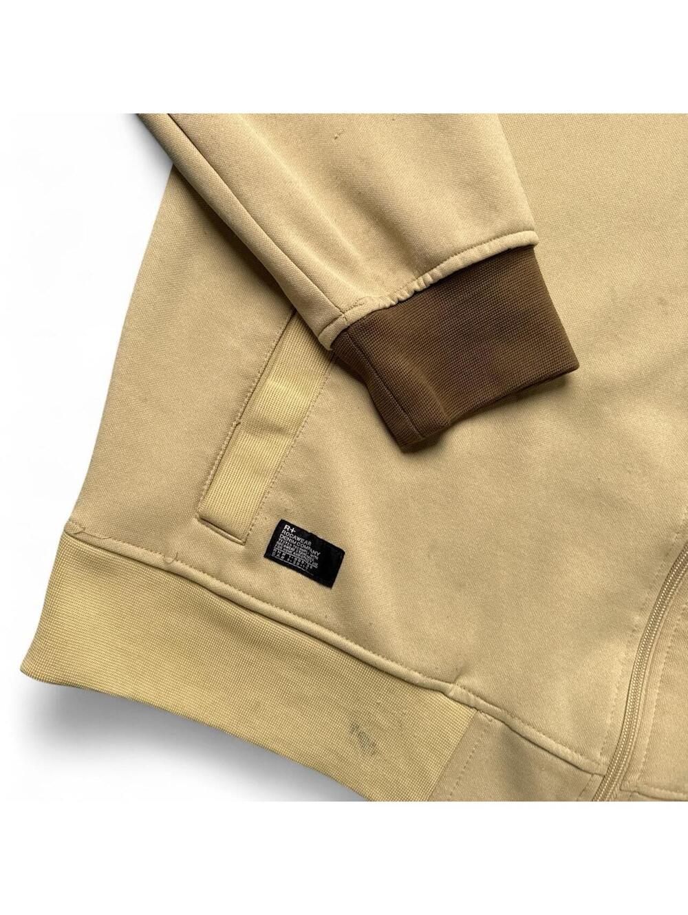 Y2K Rocawear 00s Zip Up Beige Grunge Jacket - Picture 7 of 8